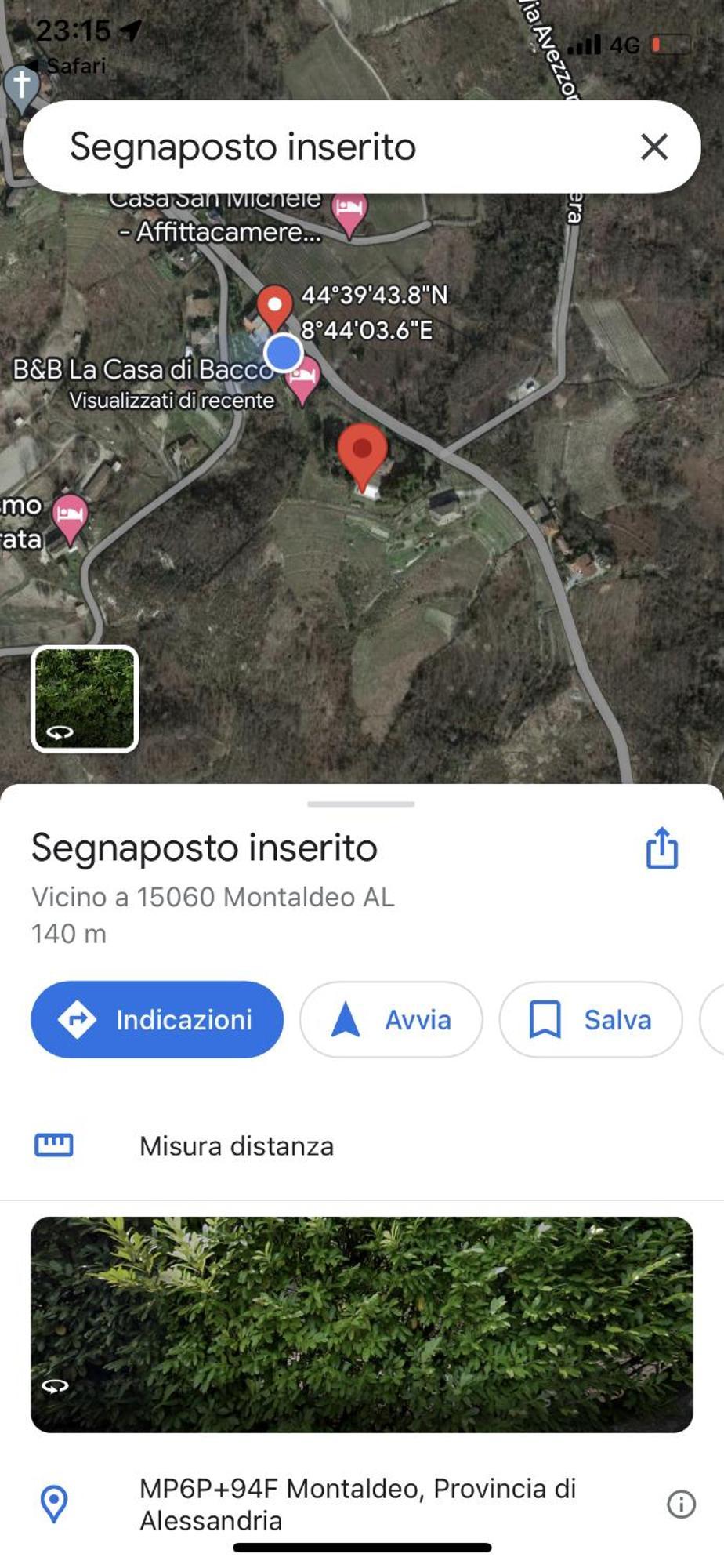 La Casa Di Bacco B&B Lerma エクステリア 写真